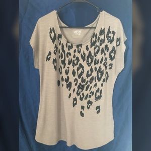 Apt 9 glitter sequins shirt